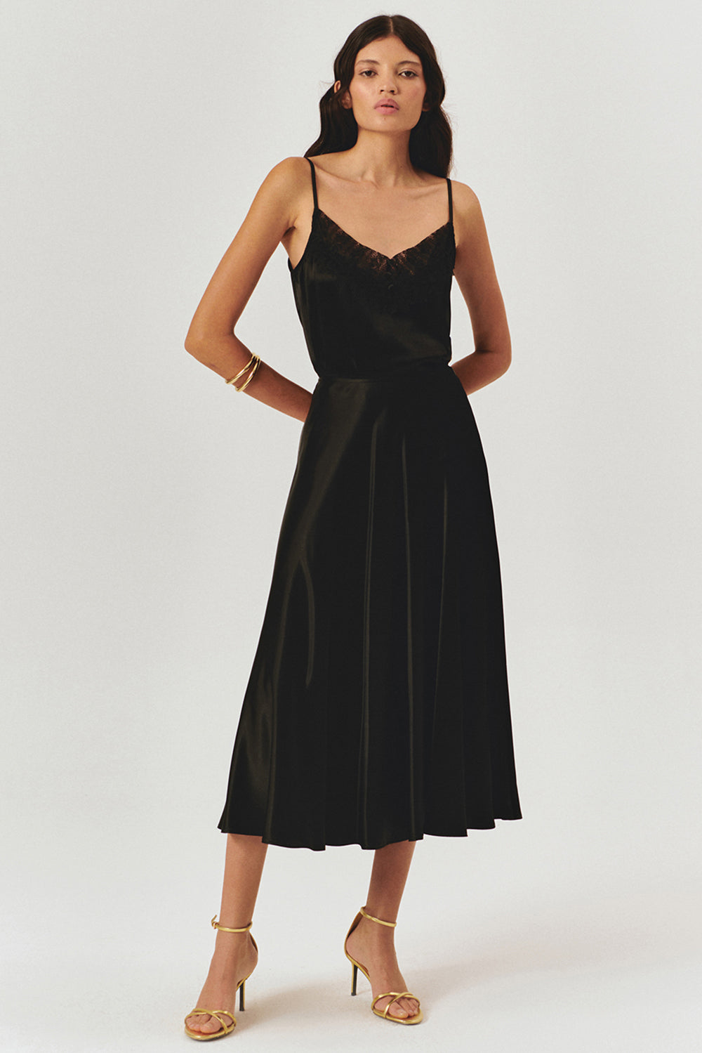 İnce Ayarlanabilir Askılı Regular Fit Bluz