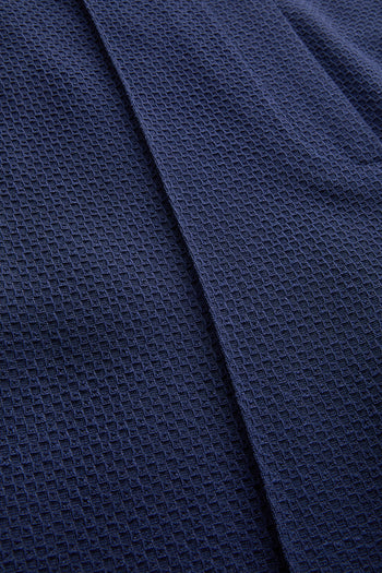 Yüksek Bel Geniş Paçalı Lacivert Culotte Pantolon