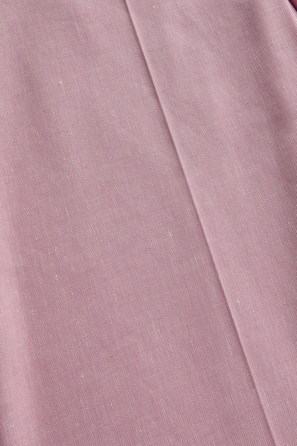 Rahat Kalıp Pudra Keten Pantolon