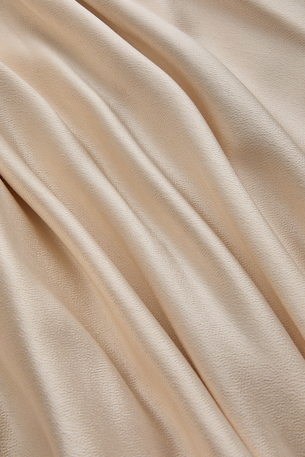 Parlak Kumaş Saten Kiloş Midi Boy Etek