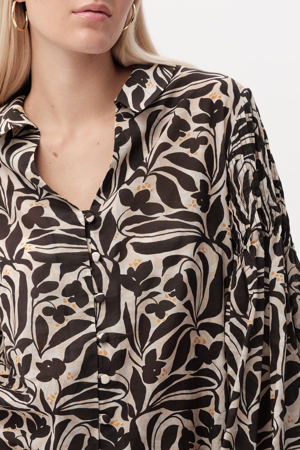 Gömlek Yaka Düğmeli Uzun Kollu Regular Çok Renkli Gömlek