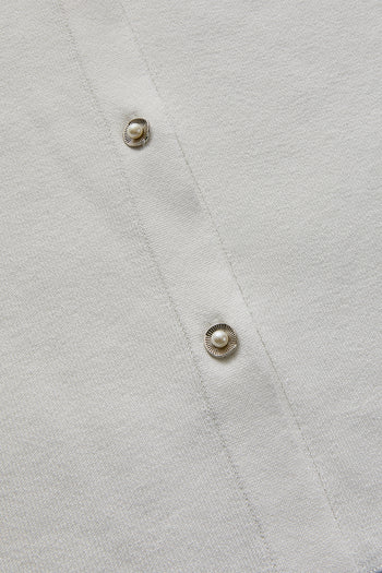 Ekru Regular Triko Hırka