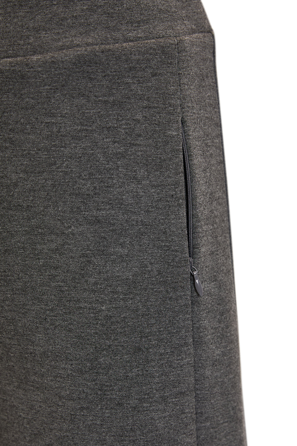 Beli Bağcıklı Regular Örme Pantolon