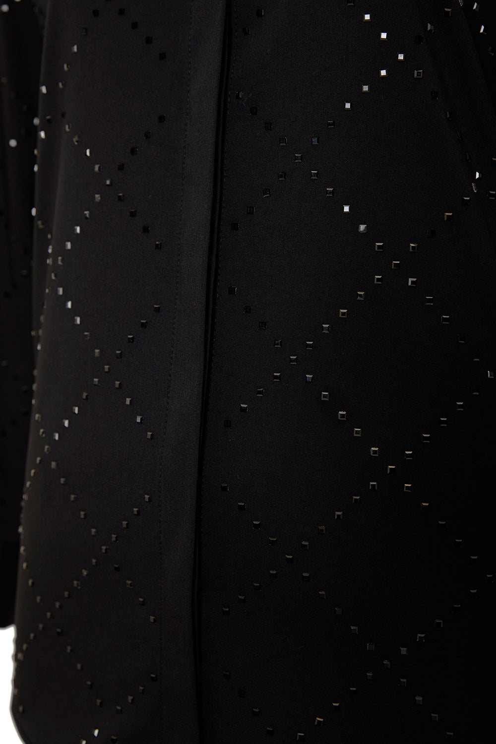 Taş Desenli Cepsiz Uzun Kol Regular Pamuk Gömlek