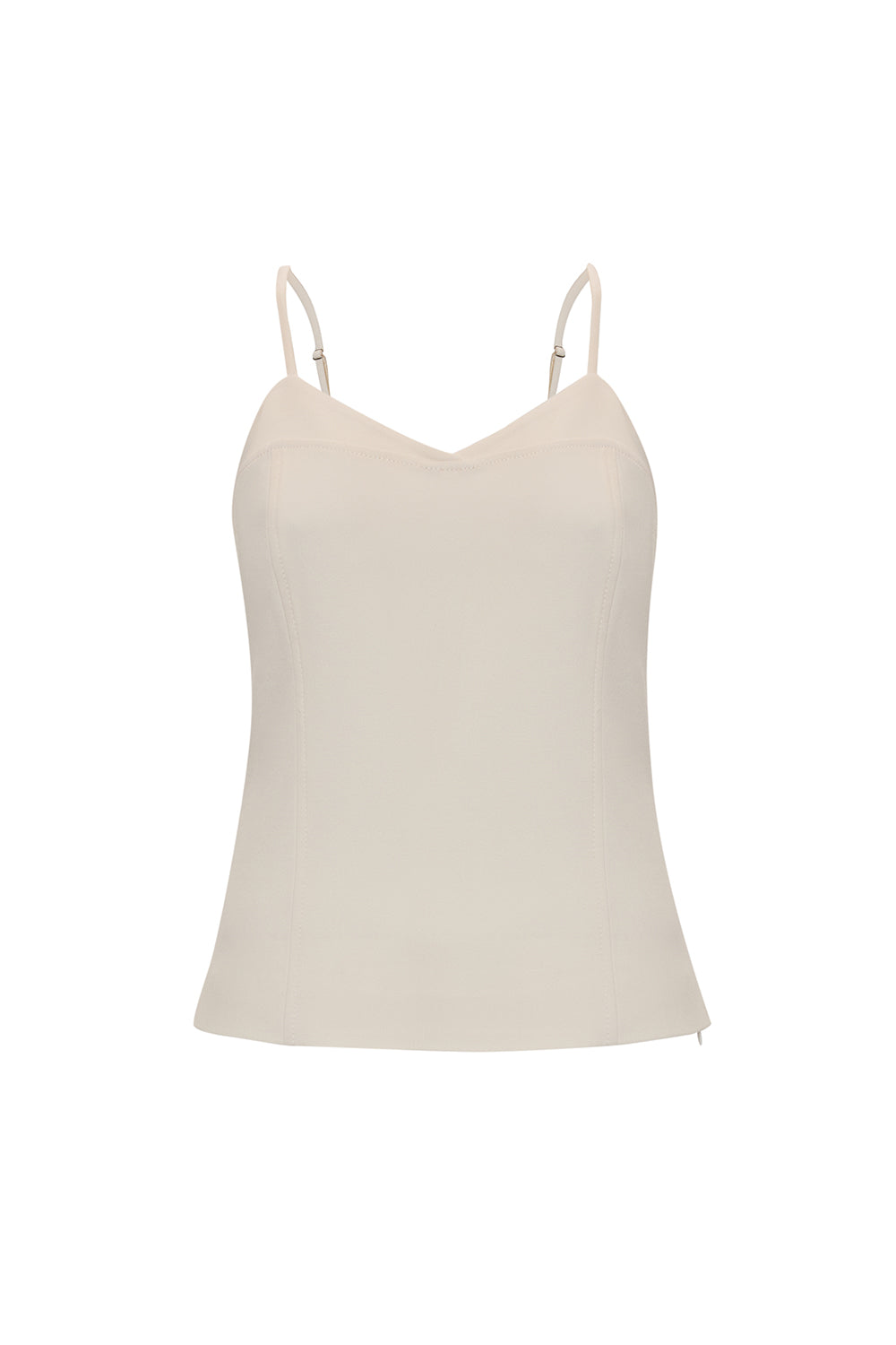 Askılı Dokuma V Yaka Regular Bluz