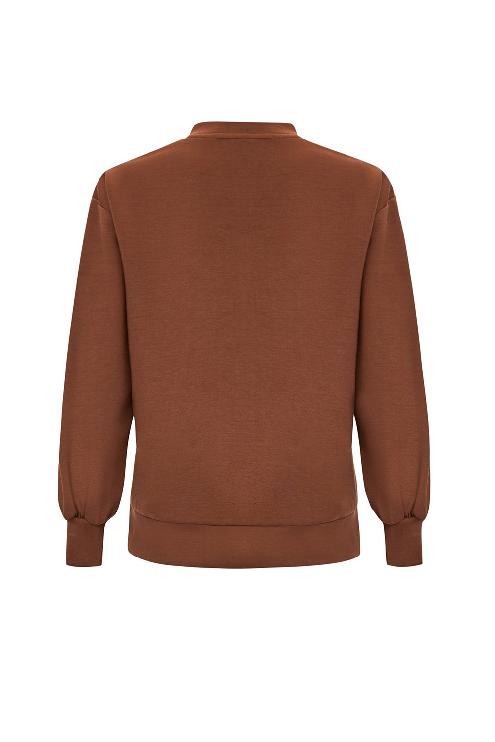 Desenli Taş İşlemeli Regular Uzun Kol Sweatshirt