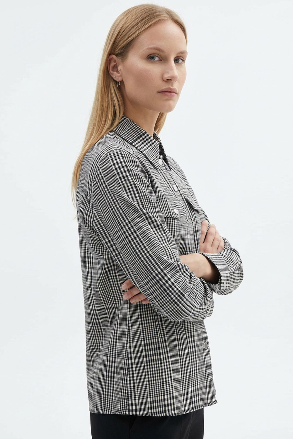 Ekose Desenli Uzun Kollu Regular Gömlek