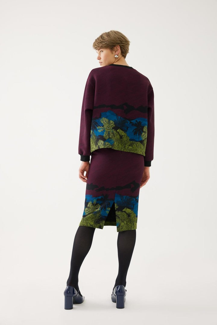 Renkli Oversize Sweatshirt