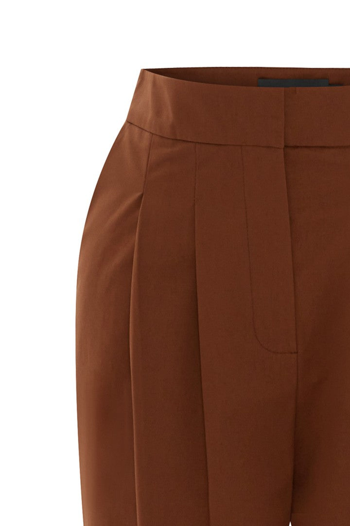 Modern Düz Kesim Pamuklu Pantolon