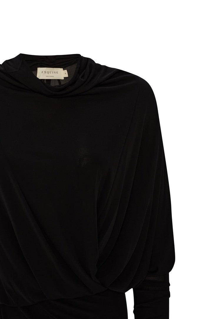 Drapeli Regular Elbise