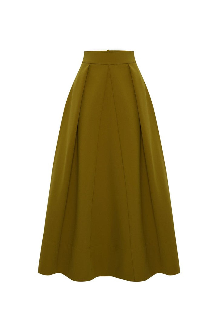 Pens Detaylı Midi Etek