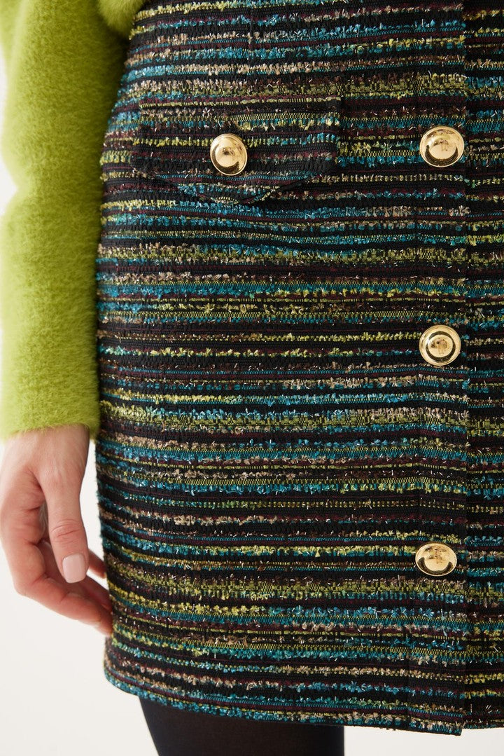 Slim Fit Mini Tüvit Etek