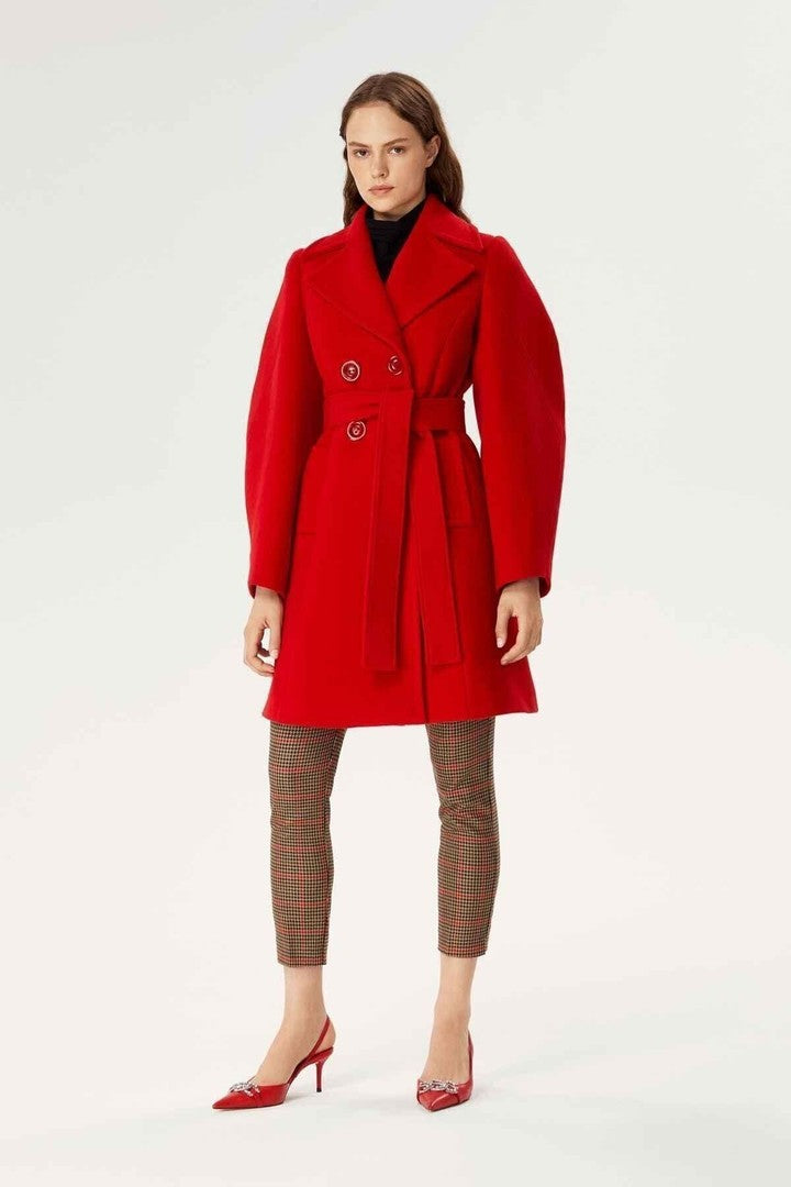 Yün Karışımlı Manto