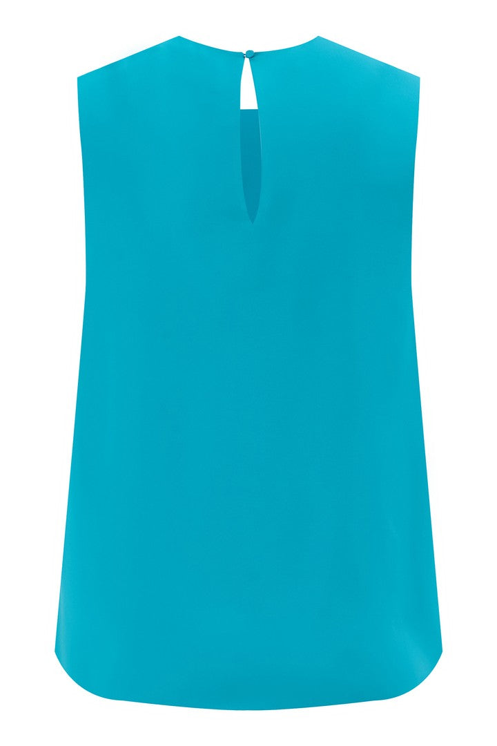 Bağlamalı Dik Yaka Bluz