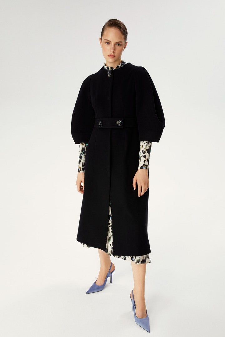 Kol Detaylı Kapitone Kaban