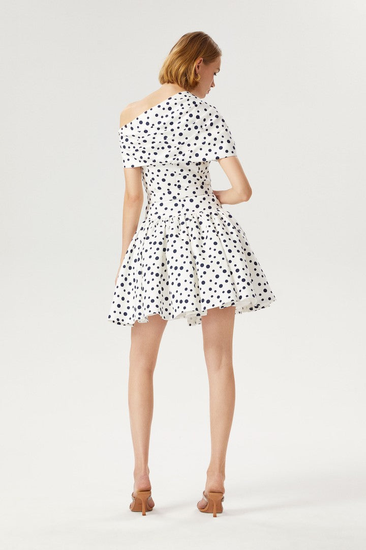 Tek Omuz Mini Elbise