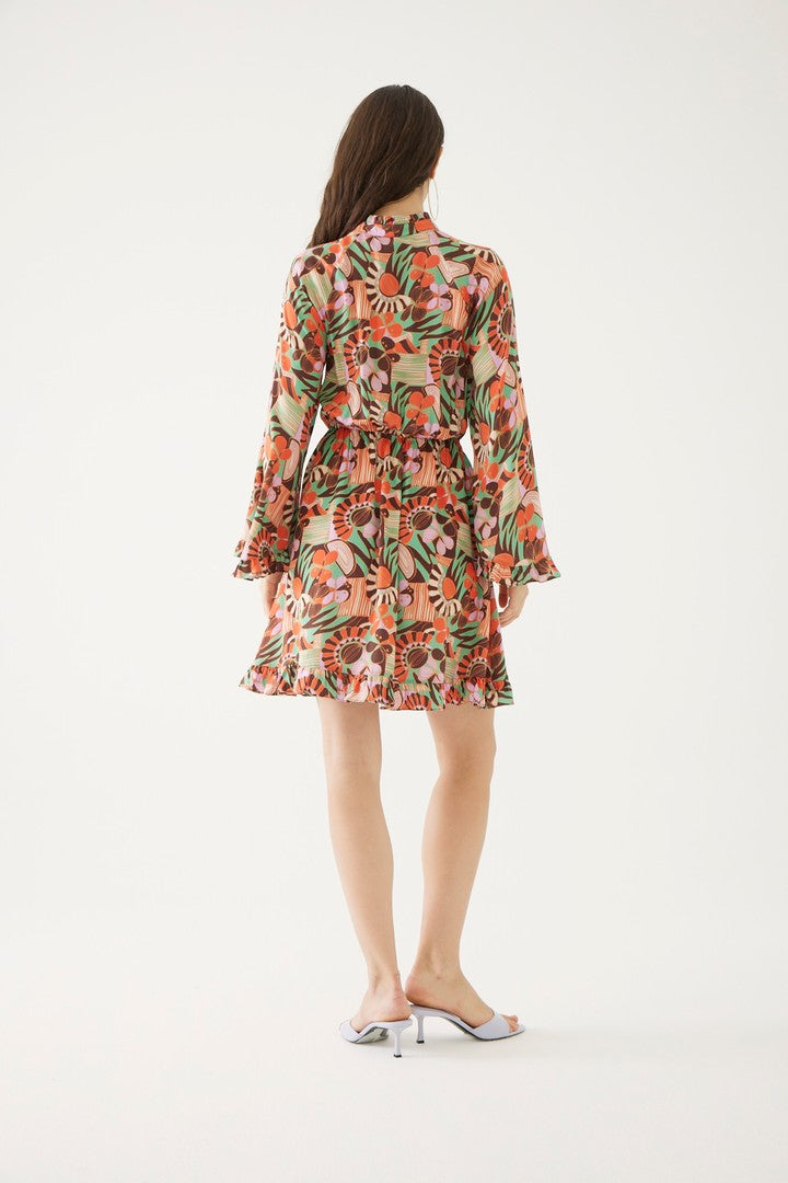 Çiçek Desenli Elbise