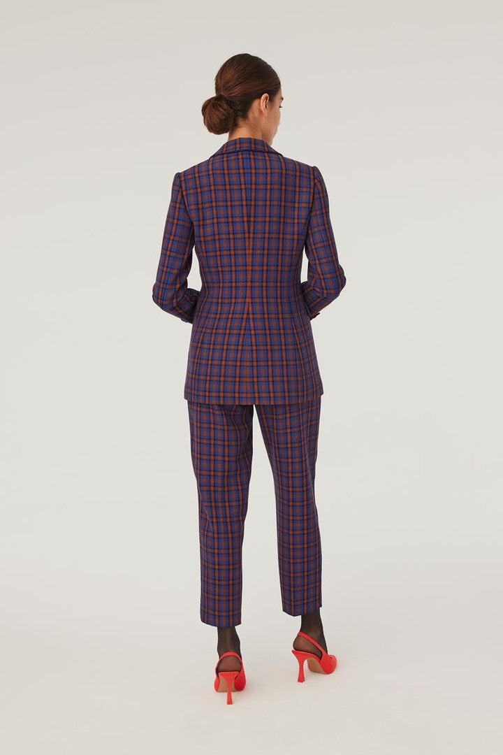 Desenli Erkek Yaka Ceket