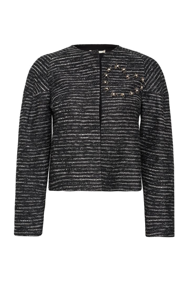 Nakış Detaylı İşlemeli Ceket