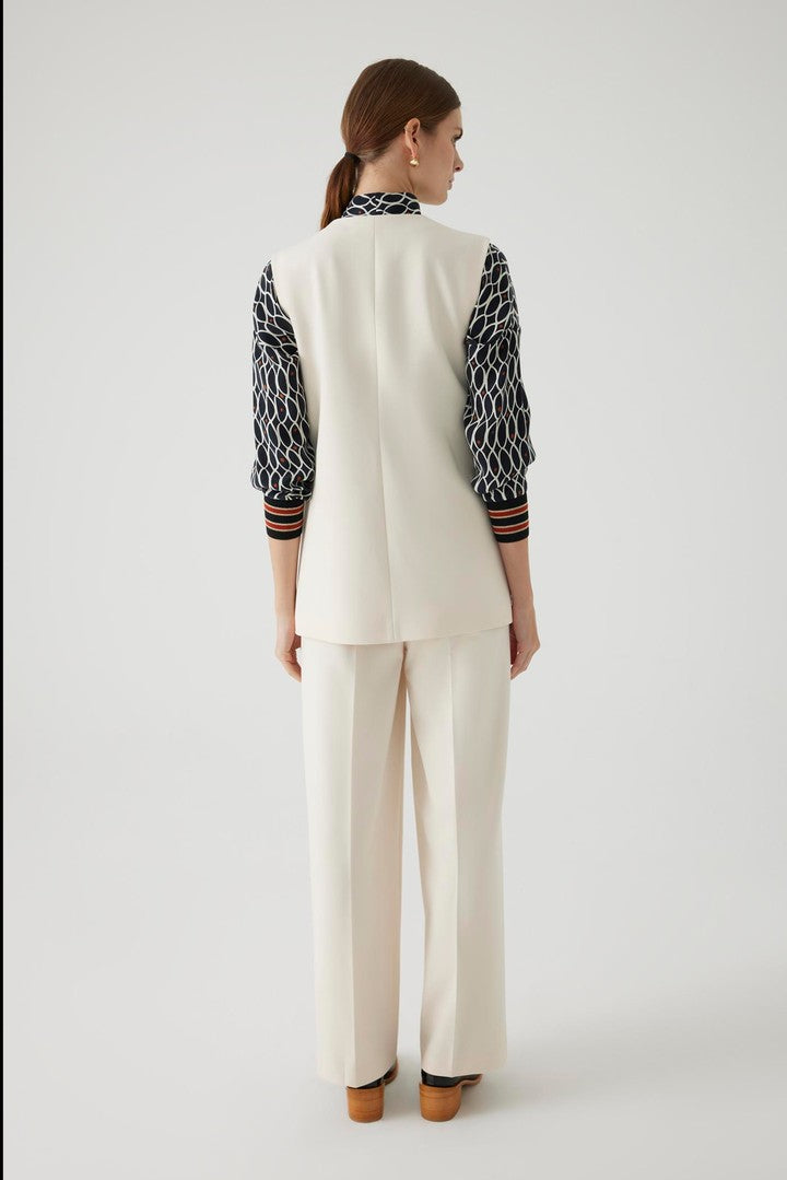 Cepli Düğme Detaylı Regular Yelek