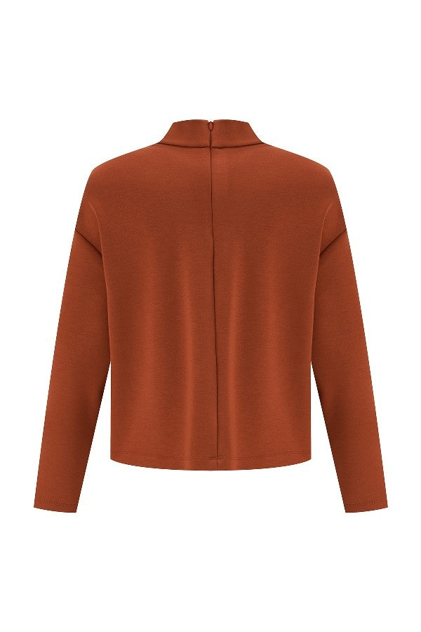 İşleme Deteylı Triko Sweatshirt