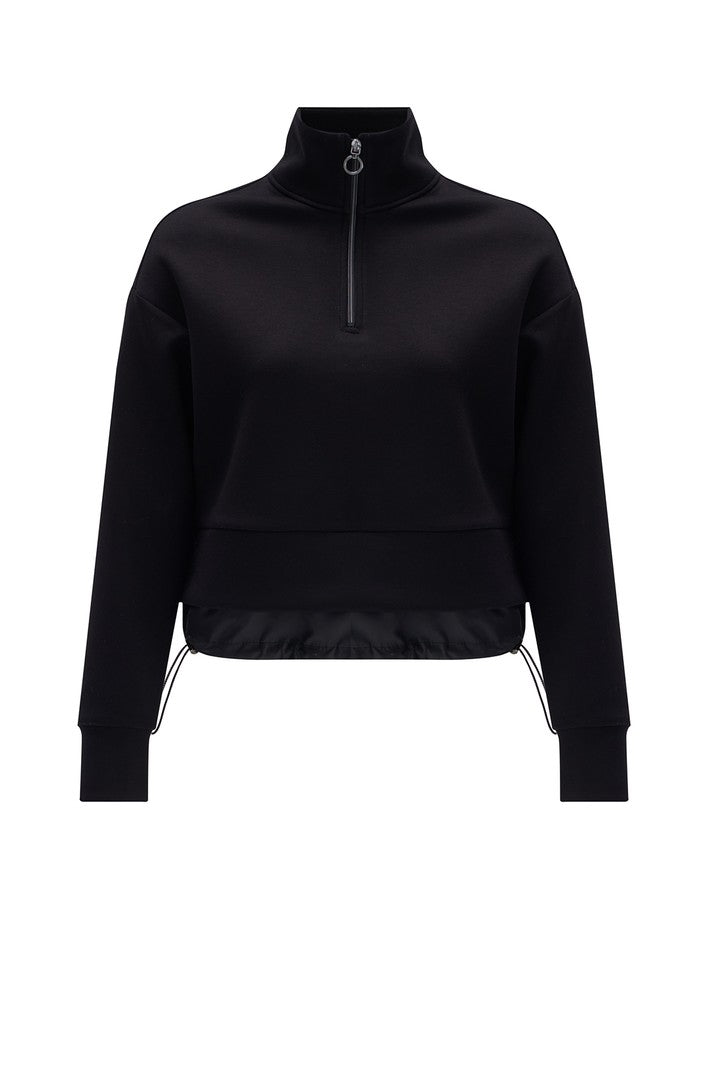 Fermuar Detaylı Sweatshirt