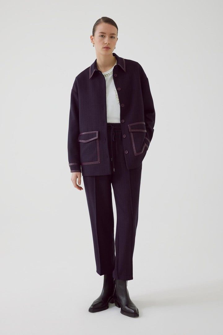 Cepli Kuşaklı Regular Ceket