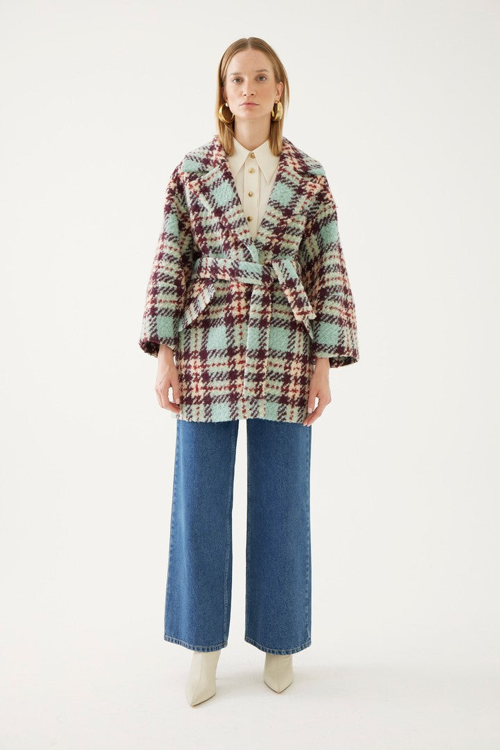 Oversize Kısa Manto