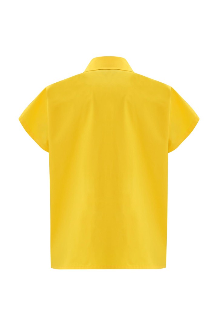 İşleme Detaylı Poplin Gömlek