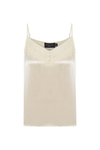 İnce Ayarlanabilir Askılı Regular Fit Bluz