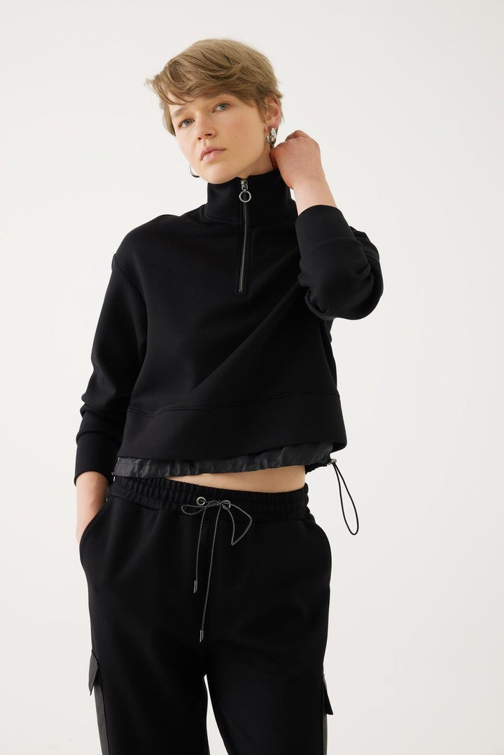 Fermuar Detaylı Sweatshirt