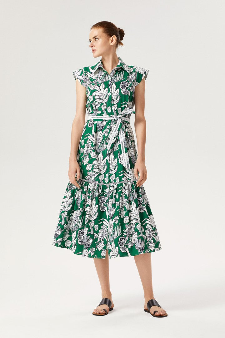 Kısa Kollu Gömlek Elbise