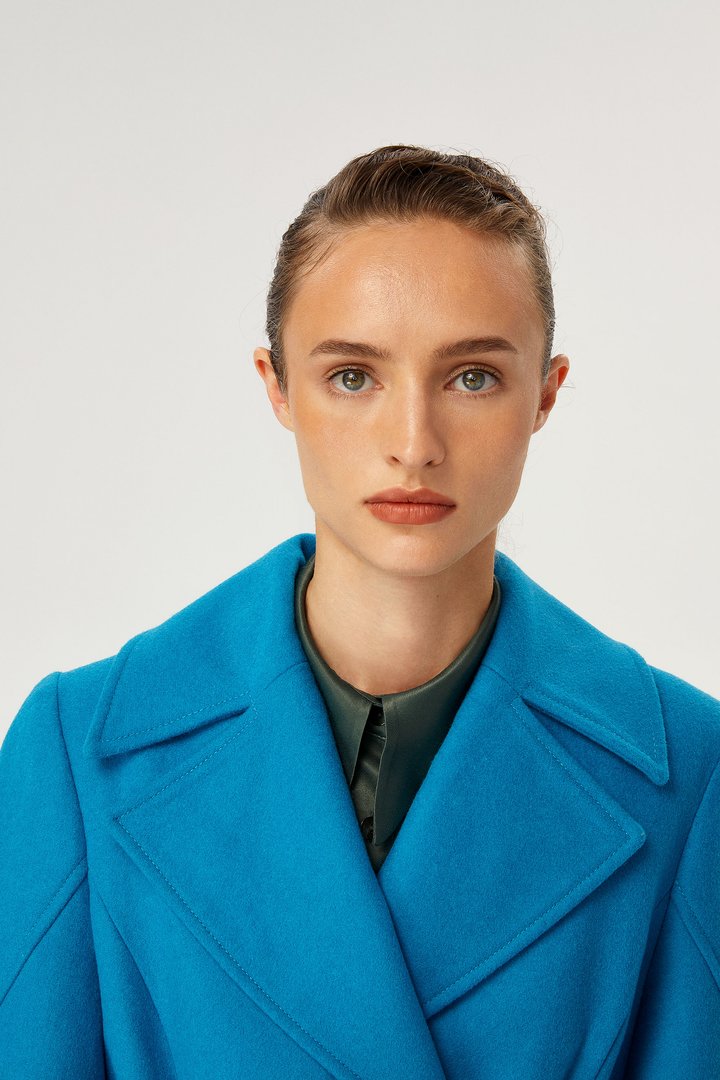 Yün Karışımlı Manto