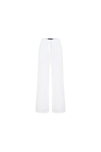 Fisto Kumaş Bol Kesim Siyah Pantolon