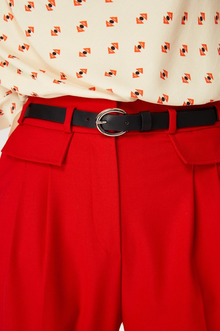 Pileli Pantolon