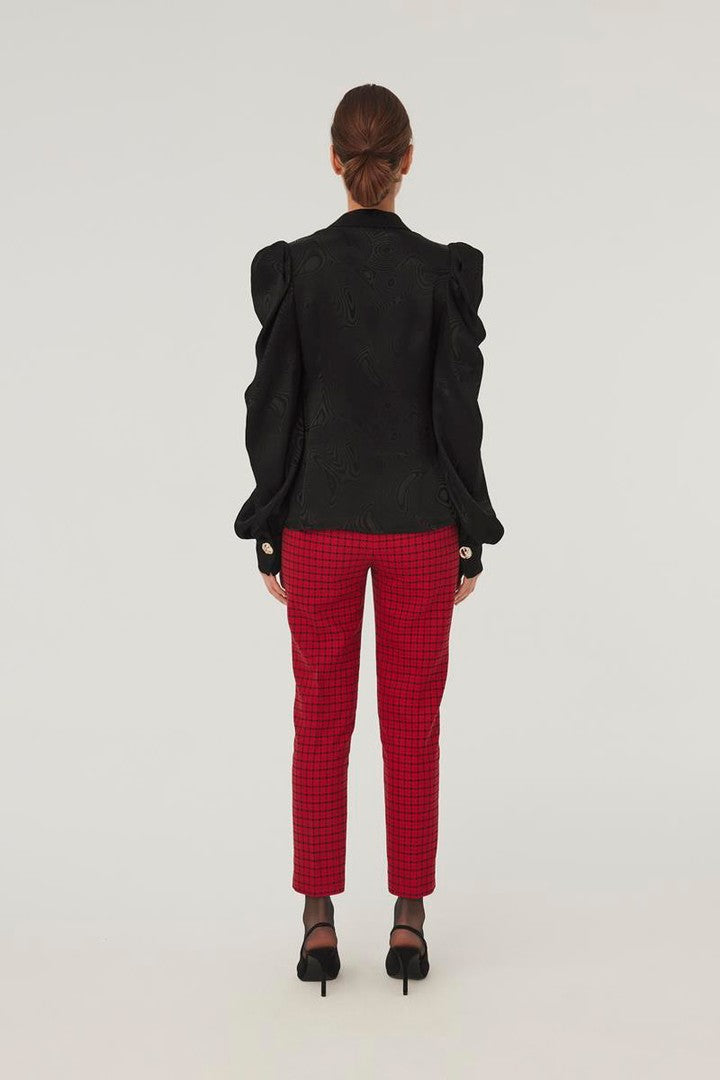 V Yakalı Uzun Kollu Gömlek