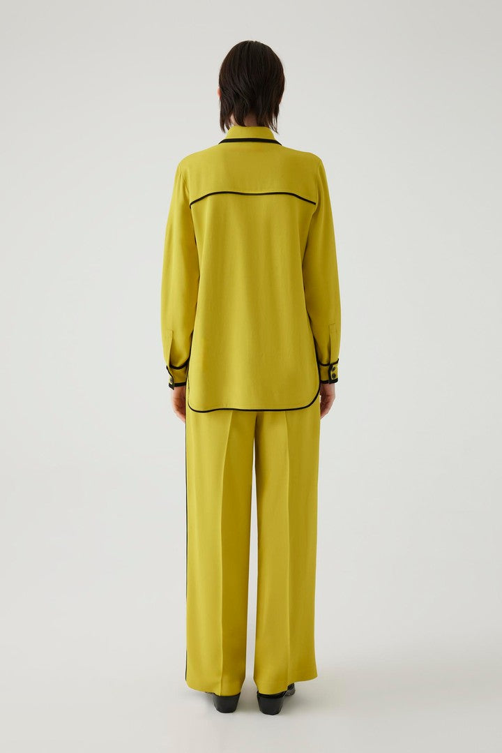 Kol Detaylı Regular Gömlek