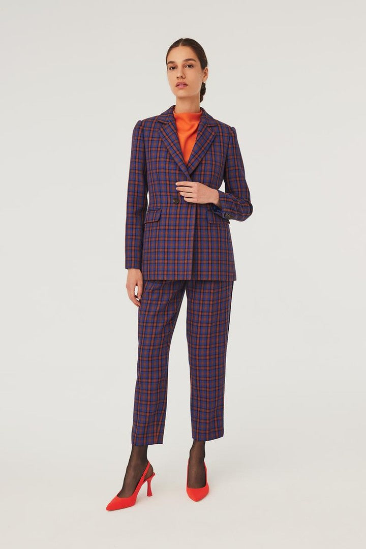 Desenli Erkek Yaka Ceket