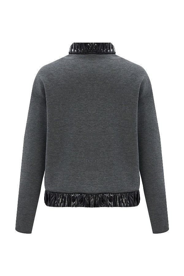Şerit Detaylı Sweatshirt