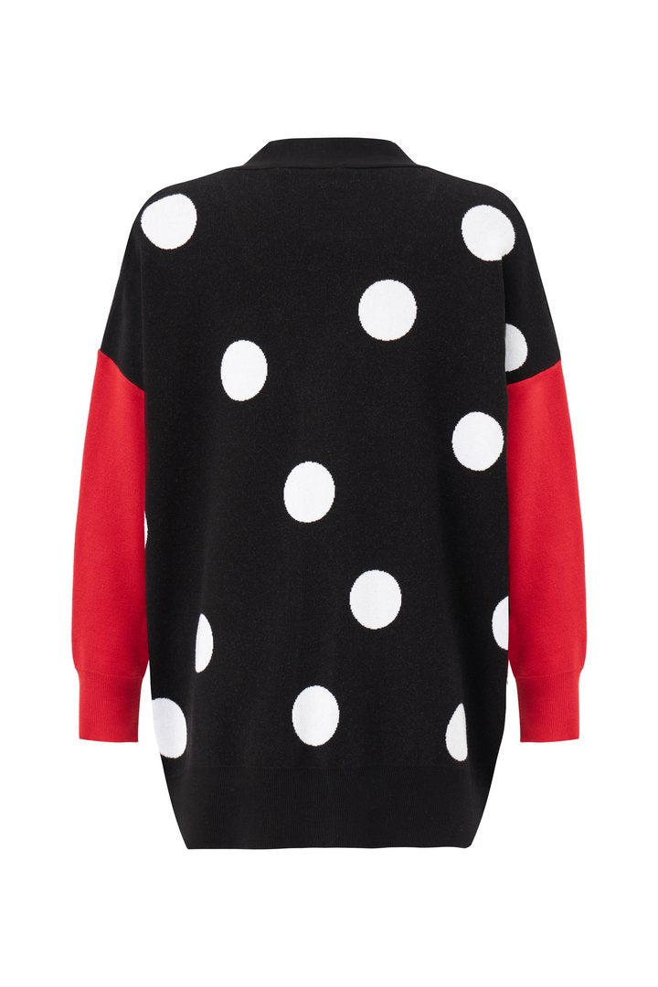 Desenli Triko Hırka