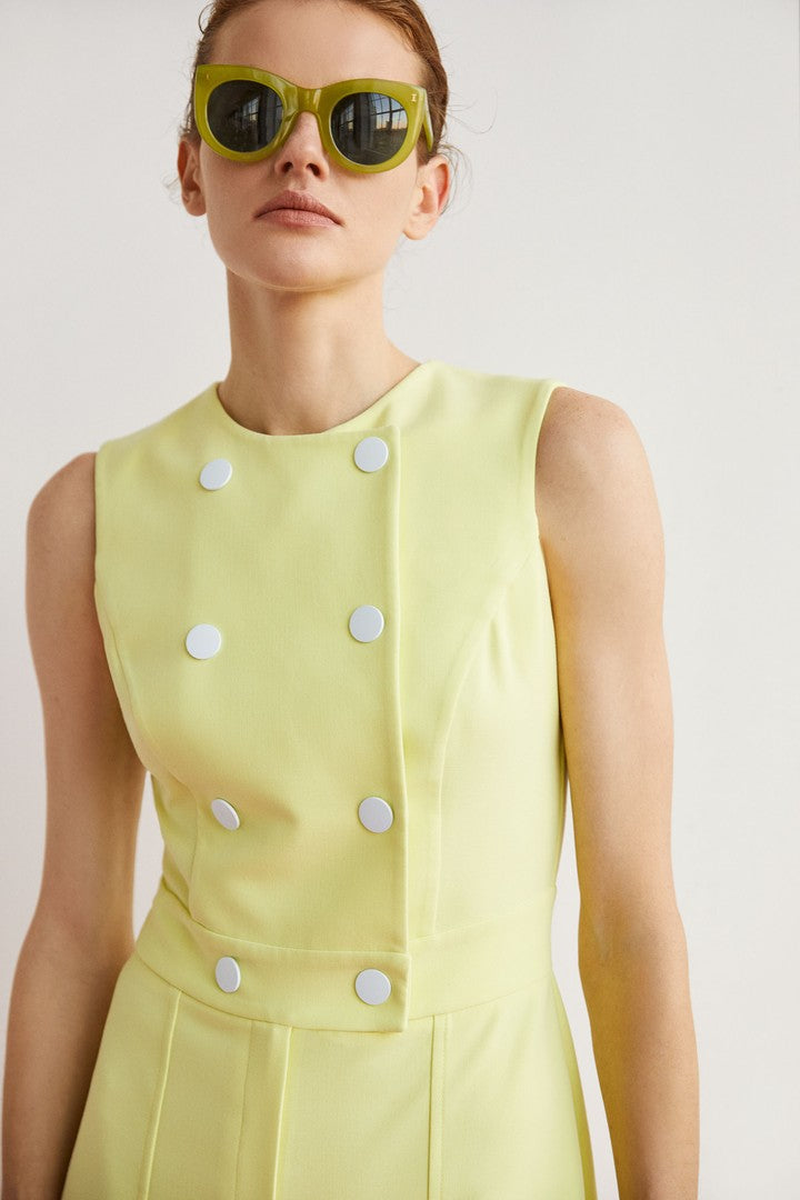 Bol Paçalı Kolsuz Tulum