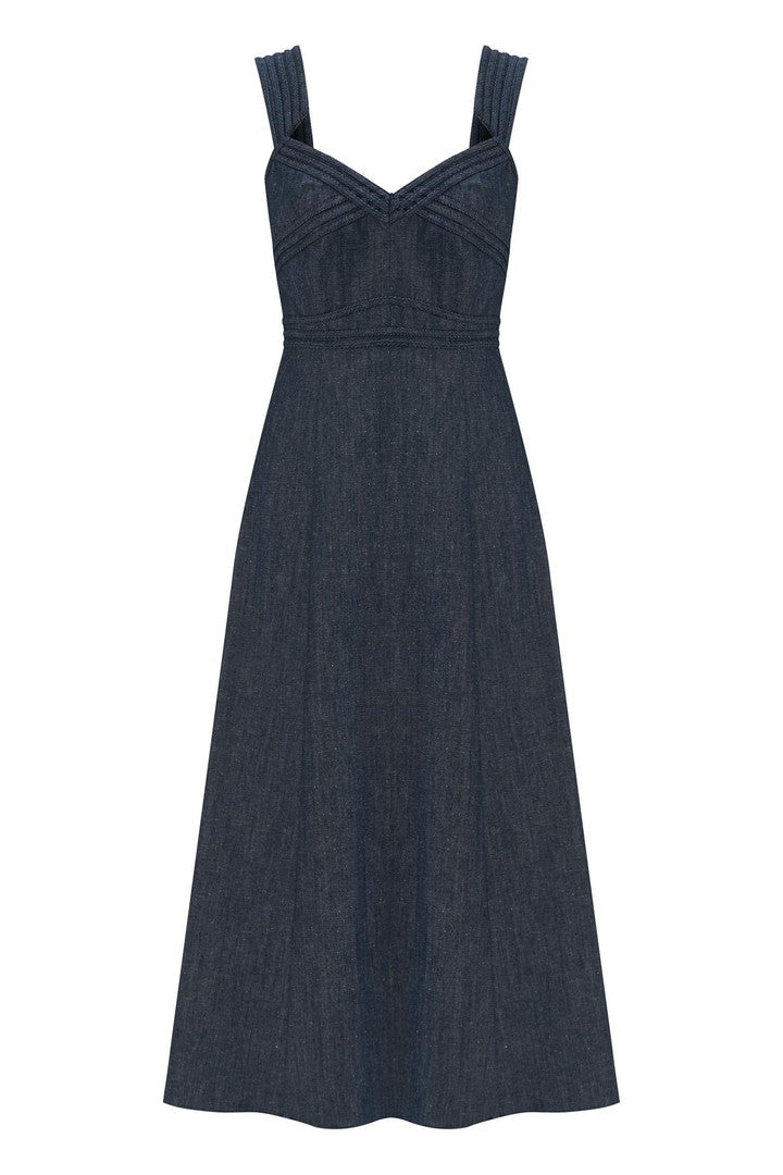 Denim Elbise