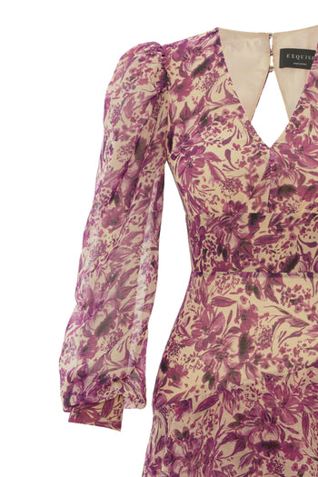 Çiçek Desenli Elbise