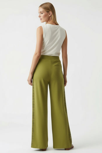 Yüksek Bel Regular Pantolon