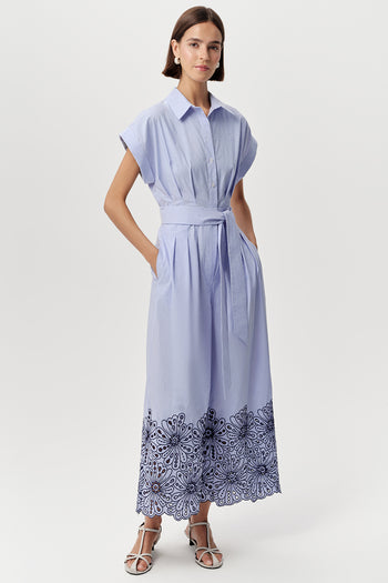 Kısa Kollu Düğmeli Beli Kuşaklı Cepli Regular Çok Renkli Tulum