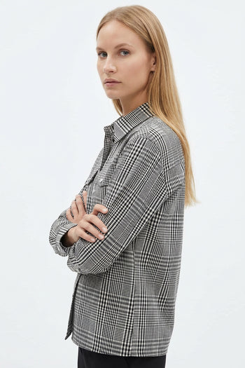 Ekose Desenli Uzun Kollu Regular Gömlek