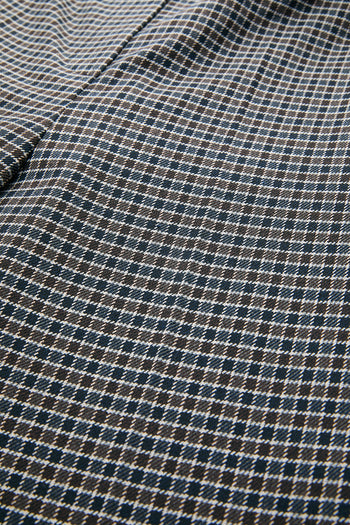 Arkası Lastikli Dar Paça Slim Fit Çok Renkli Pantolon