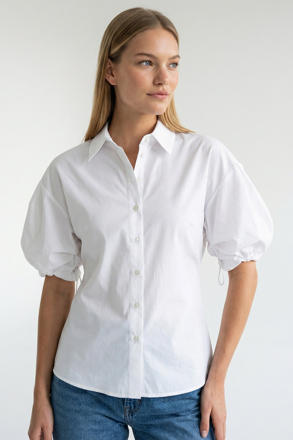 Ayarlanabilir Kol Detaylı Regular Gömlek