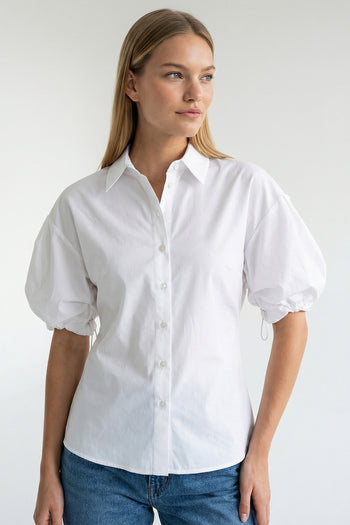 Ayarlanabilir Kol Detaylı Regular Gömlek