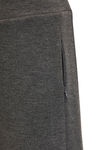 Beli Bağcıklı Regular Örme Pantolon